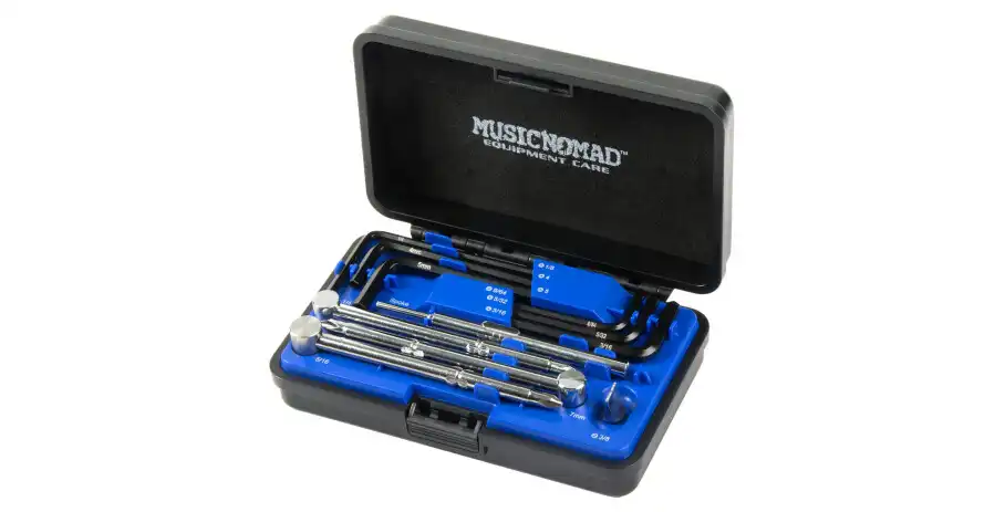 MusicNomad Premium Guitar Tech Truss Rod Wrench Set